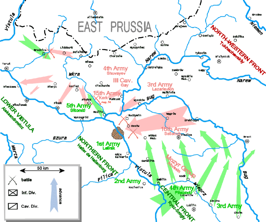 16 aout Battle of Warsaw